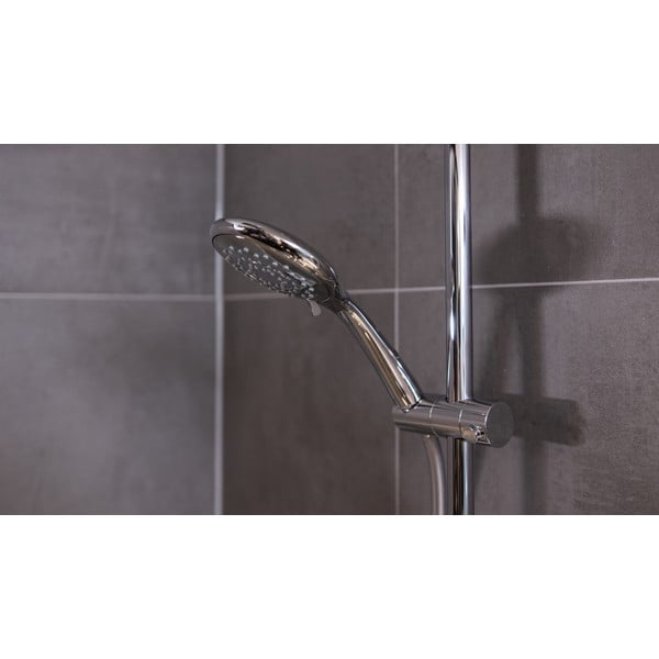 Soffione cromato a risparmio energetico Automatico, ø 11 cm Water Saving - Wenko-image-3