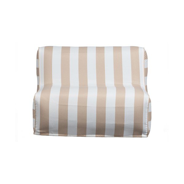 Sedia da giardino gonfiabile bianca e beige Sit On Air - vtwonen-image-2
