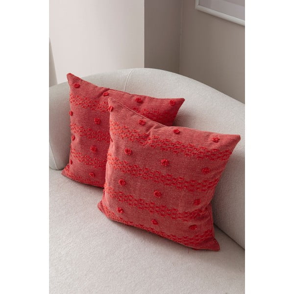 Federe decorative in set 2 pz 43x43 cm Tuffet – Mioli Decor-image-2