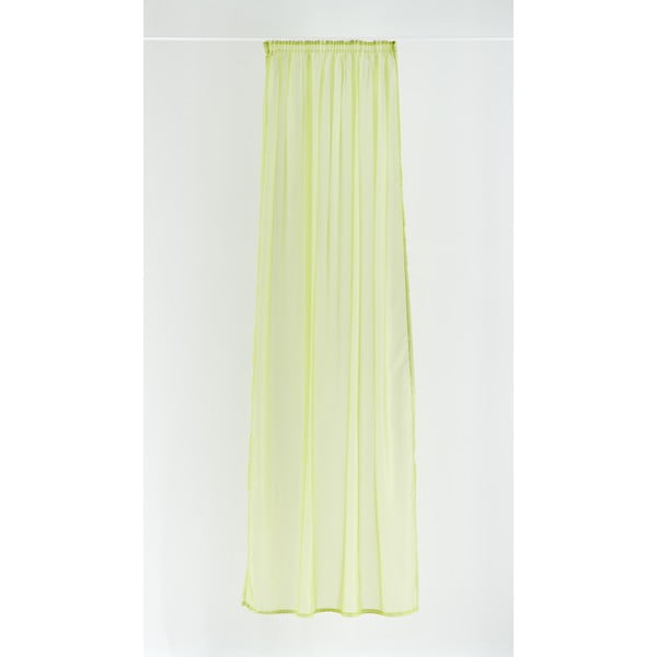 Tenda giallo-verde 140x245 cm Voile - Mendola Fabrics