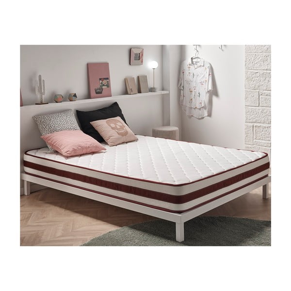 Materasso bifacciale in schiuma media/straordinaria 140x200 cm First Class Edition - Moonia-image-2