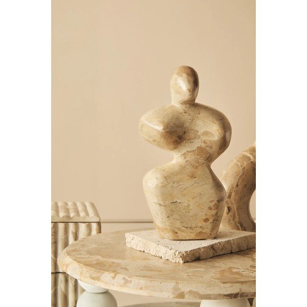 Statuetta in marmo (altezza totale 20 cm) Santino – Premier Housewares-image-1
