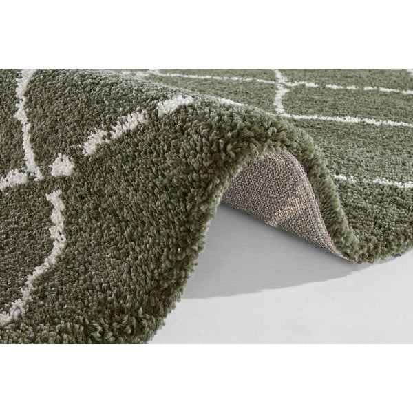 Tappeto verde , 120 x 170 cm Hash - Mint Rugs-image-1