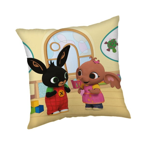 Cuscino per bambini 40x40 cm Bing Bunny  – Jerry Fabrics