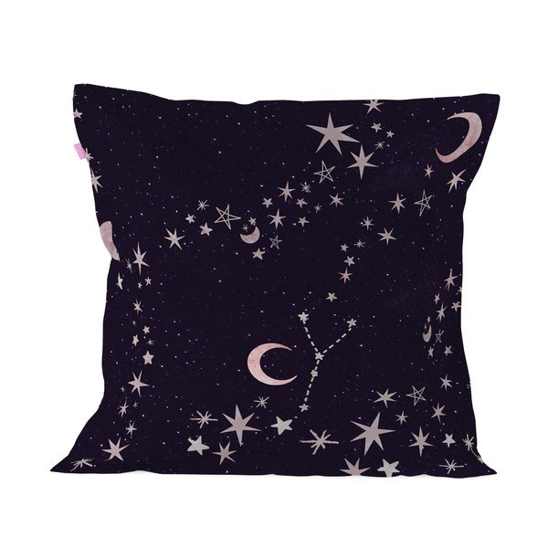 Federa decorativa in cotone, 60 x 60 cm Ultraviolet - Happy Friday Basic