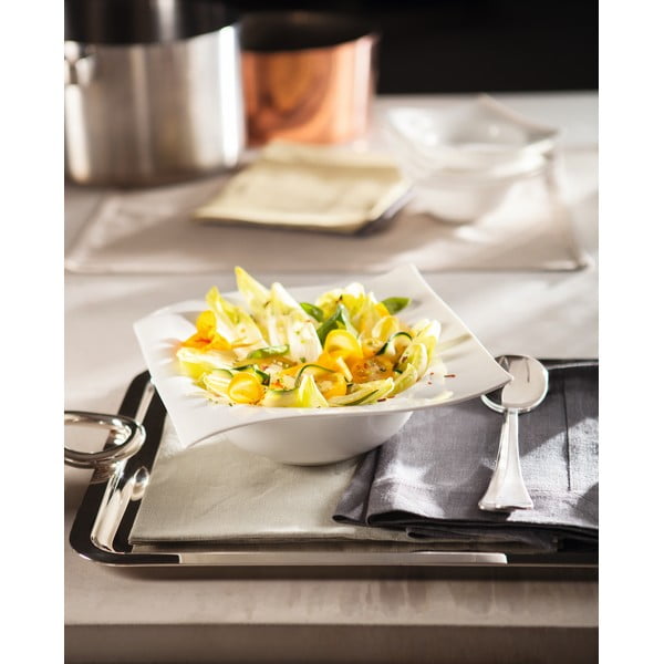 Ciotola in porcellana bianca Motion, 19 x 19 cm - Maxwell & Williams-image-2