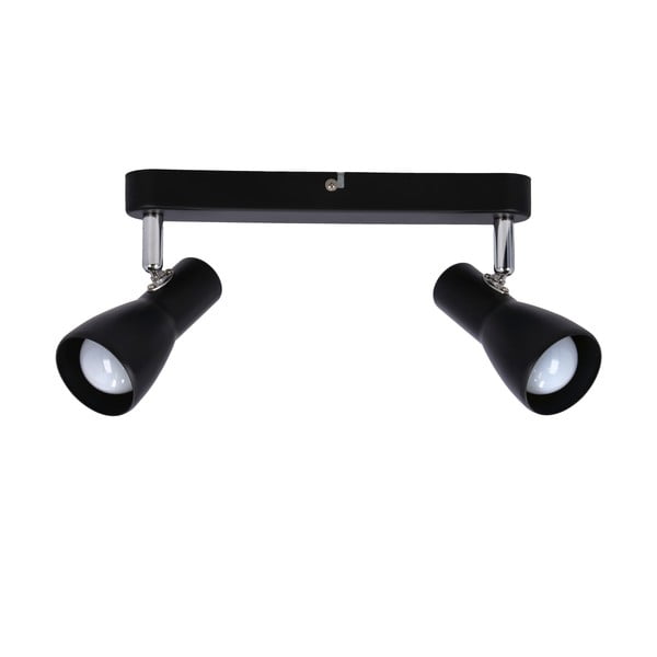 Lampada da soffitto nera opaca con paralume in metallo 36x6 cm Picardo - Candellux Lighting-image-3