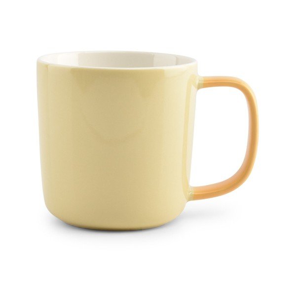Tazza giallo chiaro in new bone china 370 ml Mae – ONA
