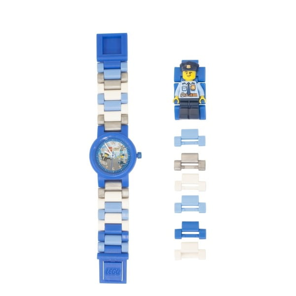 Orologio per bambini con figura di agente di polizia municipale - LEGO®-image-2