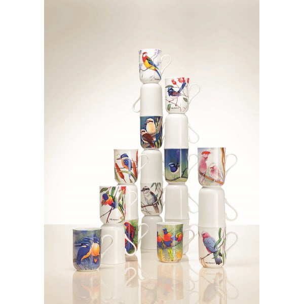 Tazza in porcellana 330 ml Lorikeets - Maxwell & Williams-image-1