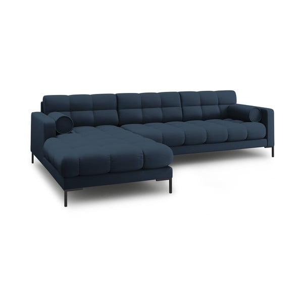 Divano angolare blu (angolo sinistro) Bali - Cosmopolitan Design-image-4