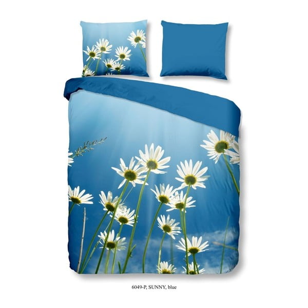 Biancheria da letto singola in cotone Premento Sunny, 140 x 200 cm - Good Morning