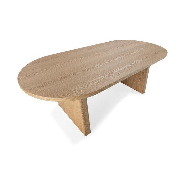 Tavolo da pranzo con effetto frassino 100x200 cm Blair – MOME-image-4