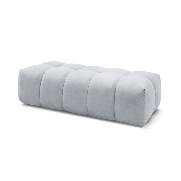 Pouf grigio chiaro Mont-Blanc - Bobochic Paris-image-3