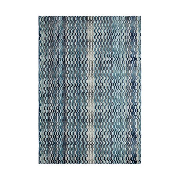 Tappeto blu Wave, 160 x 230 cm Wave - Asiatic Carpets