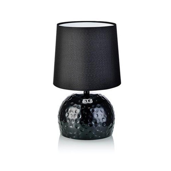 Černá stolní lampa Markslöjd Hammer