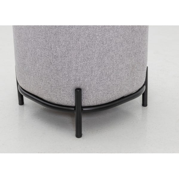 Pouf grigio , ø 42 cm Harry - Tenzo-image-1