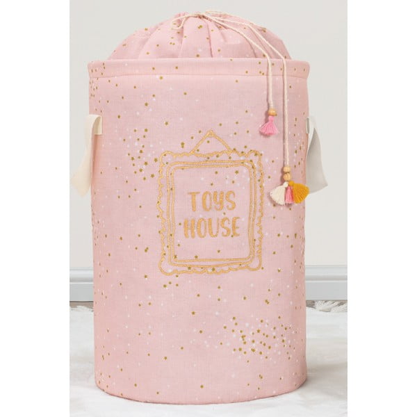 Cesto portagiochi per bambini in tessuto - Mioli Decor-image-1