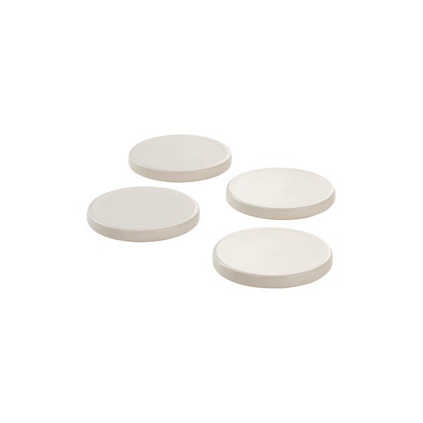 Set di sottobicchieri color crema in gres 4 pz Wilma – Jotex