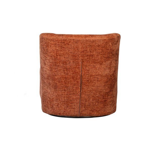 Poltrona in velluto arancione Atty - WOOOD-image-4