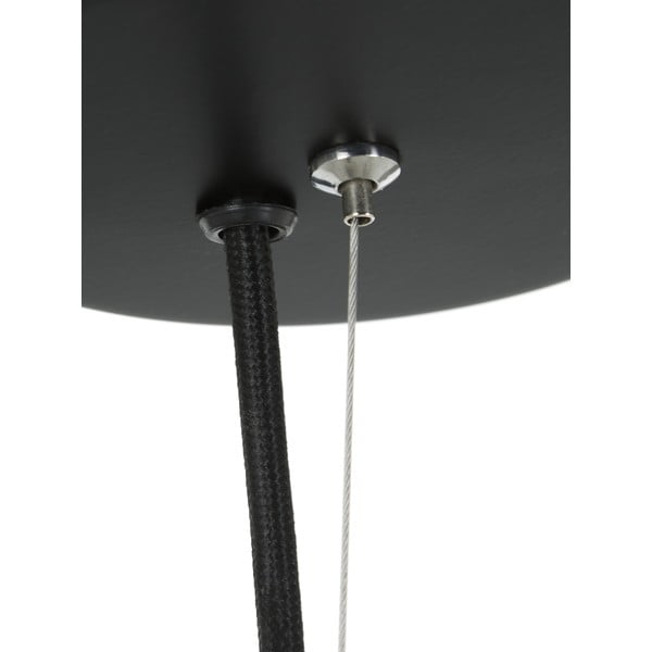 Apparecchio a sospensione nero Silvan - Westwing Collection-image-3