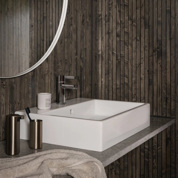 Portaspazzolino in acciaio inox color bronzo Modo - Blomus-image-3