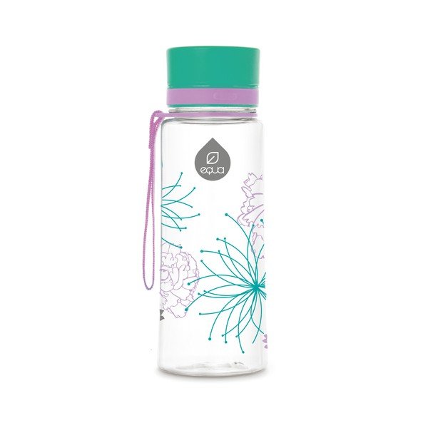 Plastová lahev Equa Flowers, 0,4 l