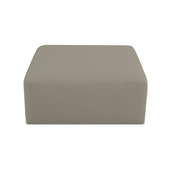 Modulo divano marrone chiaro in tessuto bouclé Roxy - Scandic-image-1