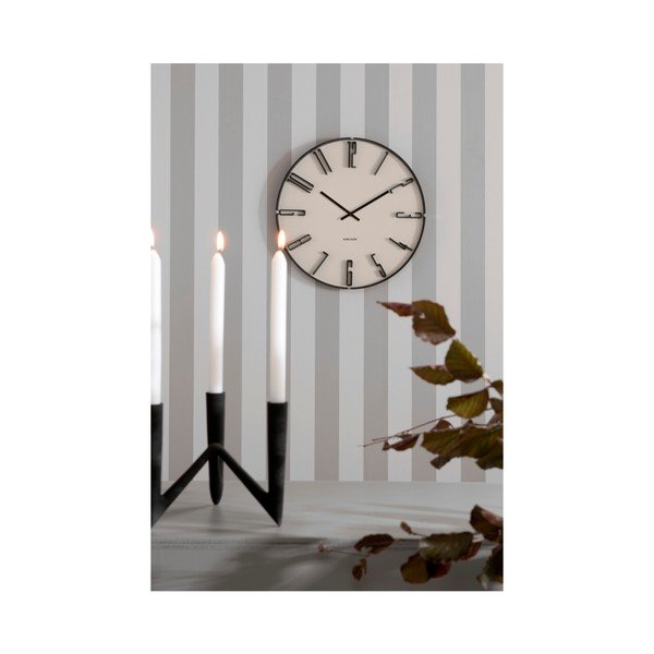 Orologio da parete bianco , ⌀ 40 cm Sentient - Karlsson-image-2