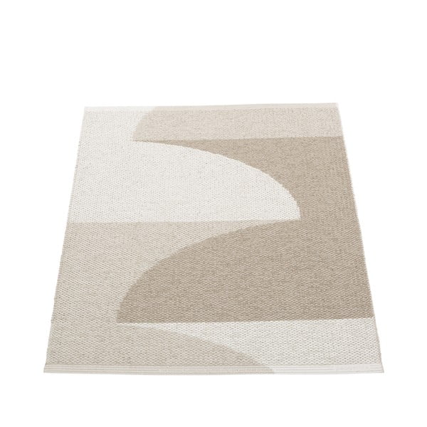 Tappeto da interno/esterno beige 70x90 cm Hill Dark Linen – Pappelina-image-2