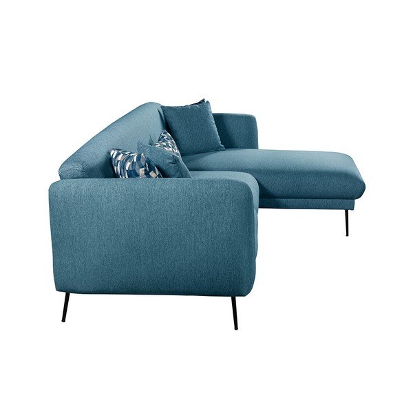 Divano angolare allungabile blu, angolo destro Madrid - Pandia Home-image-4