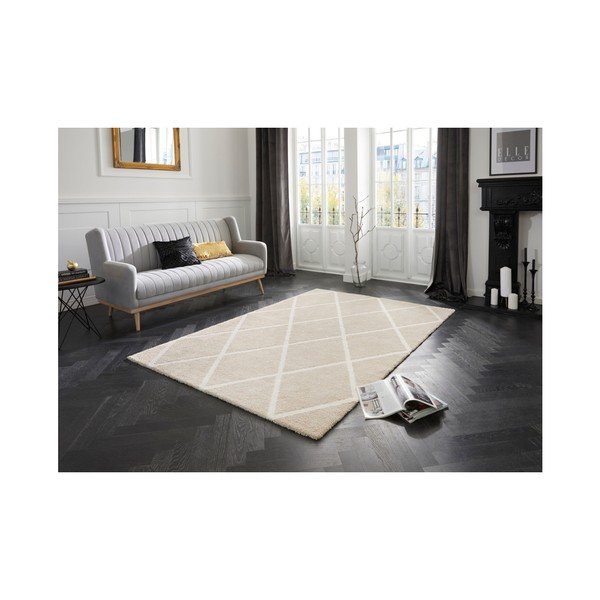 Tappeto beige e crema Maniac Lunel, 200 x 290 cm - Elle Decoration-image-4