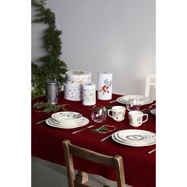 Piatto in porcellana bianca ø 23 cm Grand Cru Cottage - Rosendahl-image-4