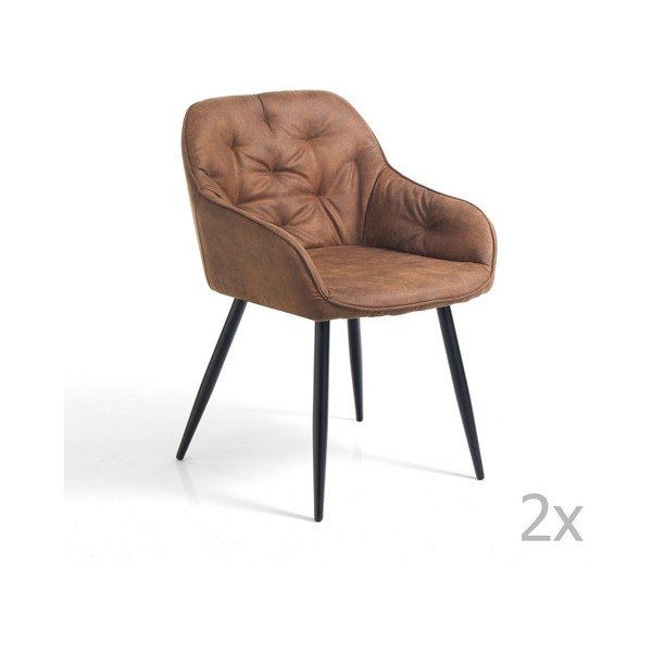 Set di 2 sedie imbottite Lovely - Tomasucci