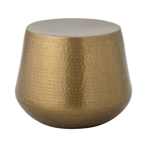 Tavolino da salotto rotondo dorato in metallo ø 50 cm Avola – Bloomingville