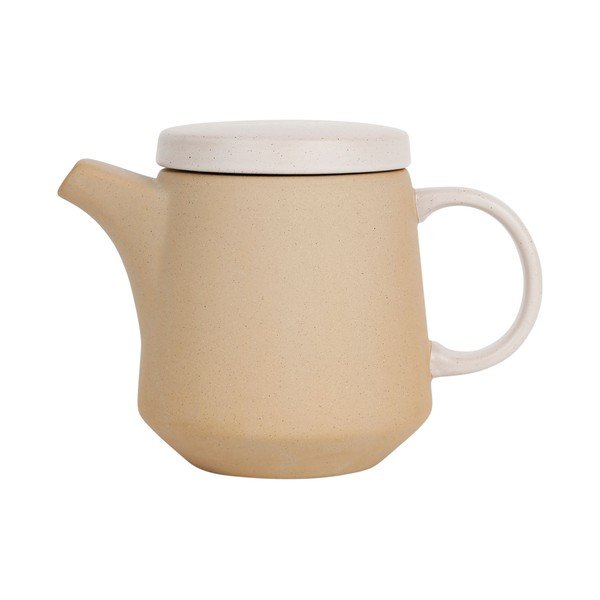Teiera in gres di colore naturale 1 l Ter-Bohem - Sema