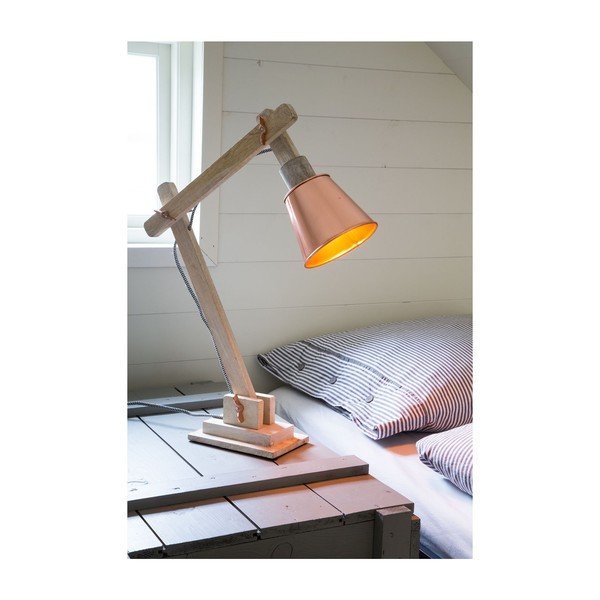 Lampada da tavolo Izar Rose Gold - Light & Living-image-1