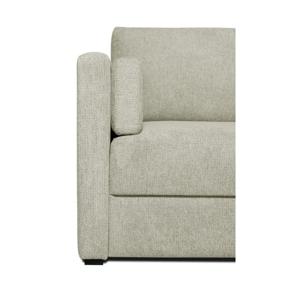Divano letto beige 218 cm Resmo - Scandic-image-4