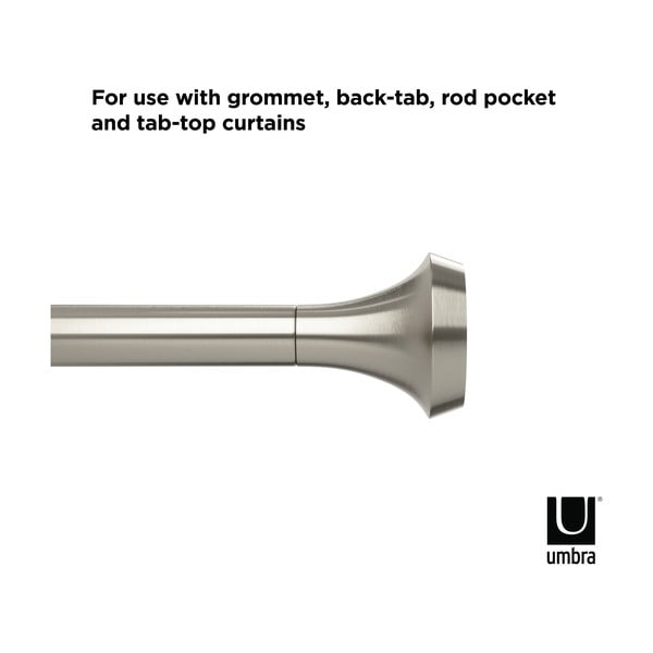 Mantovana estensibile in acciaio 91 - 183 cm Ella - Umbra-image-4