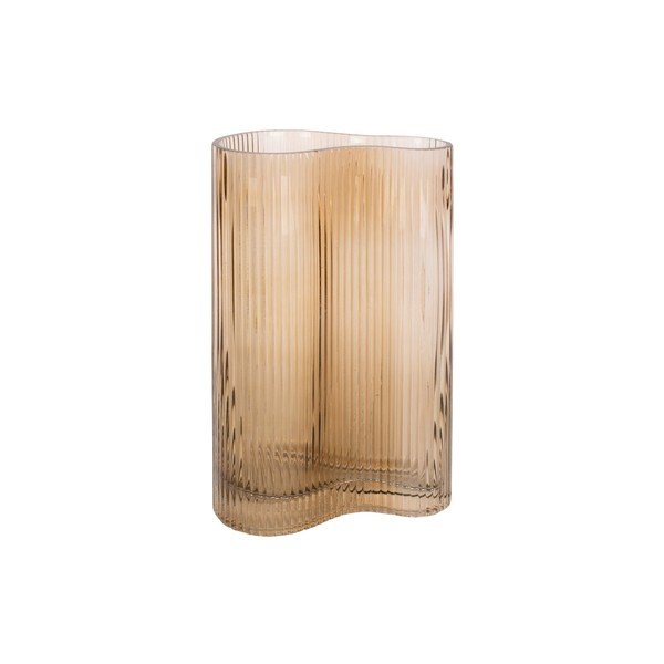 Vaso in vetro marrone Allure Wave - PT LIVING-image-4