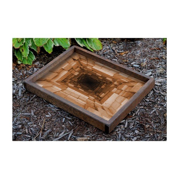 Vassoio di legno Patrick Nina, 40 x 50 cm - Evila Originals