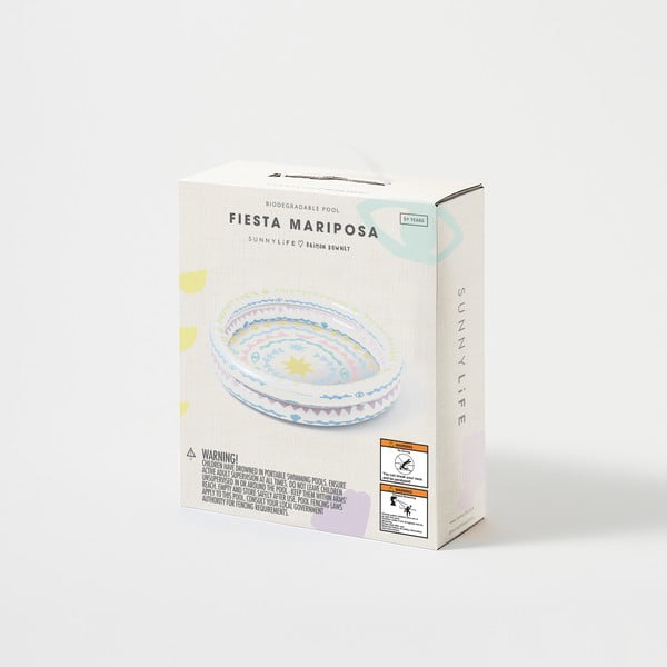 Piscina gonfiabile , ø 162 cm Fiesta Mariposa - Sunnylife-image-2
