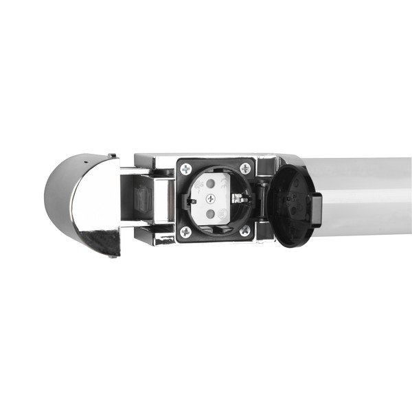 Lampada da parete a LED in argento lucido (lunghezza 41 cm) Piera - Trio-image-4