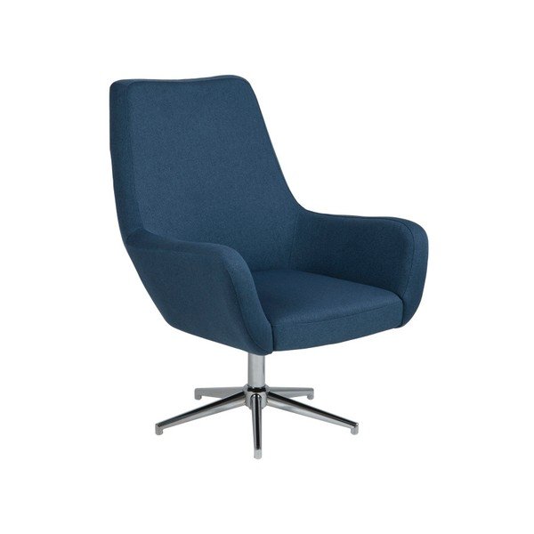 Sedia girevole blu scuro Rylee Rylle - Actona-image-2