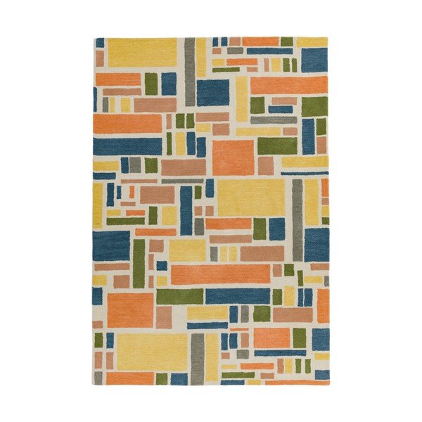 Tappeto Blocchi Multi, 200 x 290 cm - Asiatic Carpets