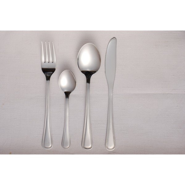 Posate argentate in acciaio inox 24 pz per 6 persone London – Kulig-image-2