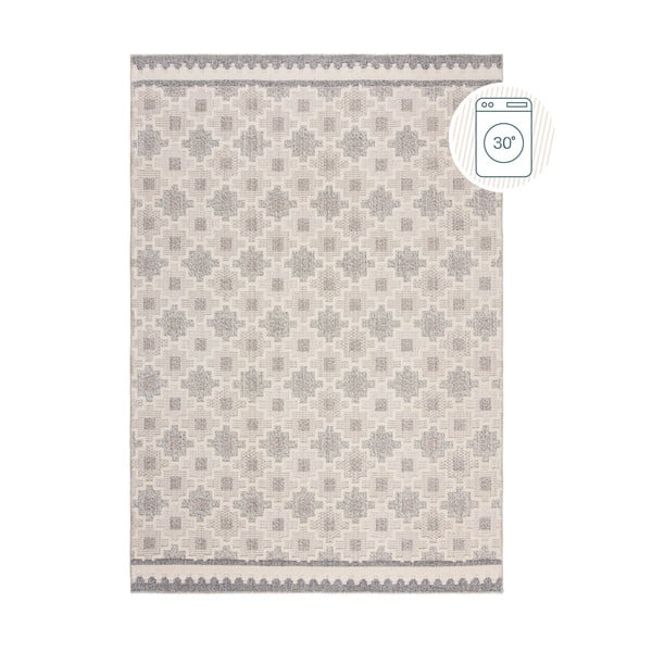 Tappeto greige lavabile 78x150 cm Graysen – Flair Rugs