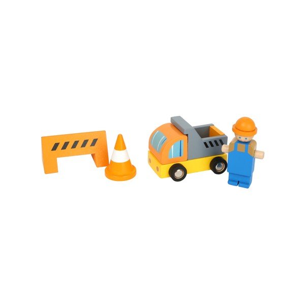 Gru da costruzione in legno per bambini - Legler-image-1