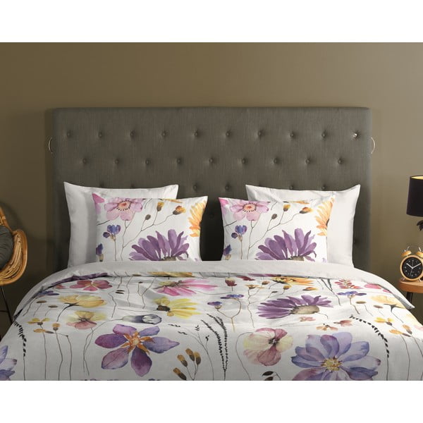 Biancheria da letto in cotone bianco per letto singolo 140x200 cm - Good Morning-image-2