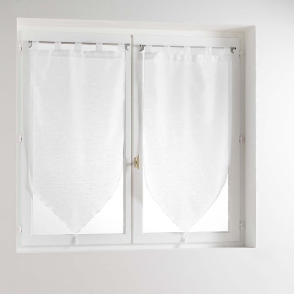 Set di 2 tende in voile bianco 45x90 cm Lissea - douceur d'intérieur